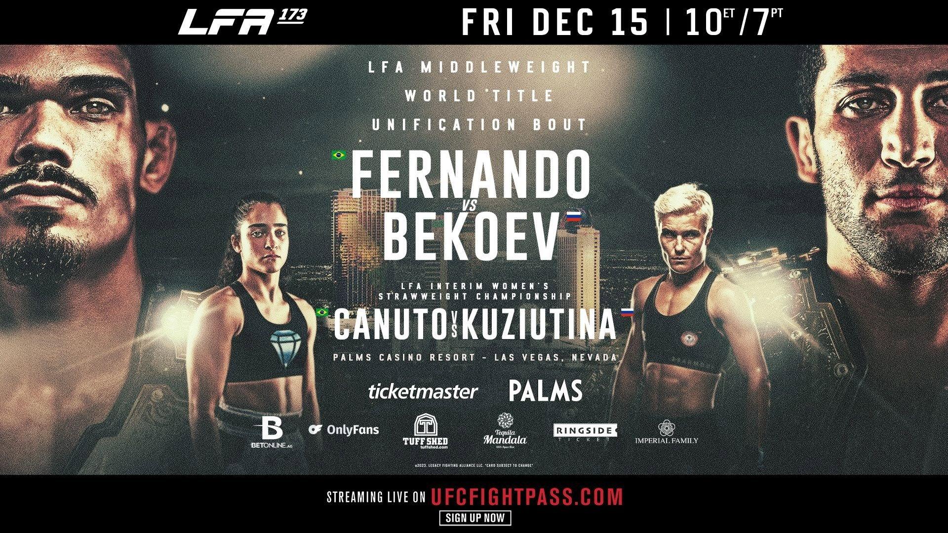 LFA 173: Fernando vs. Bekoev 2023 movie scene