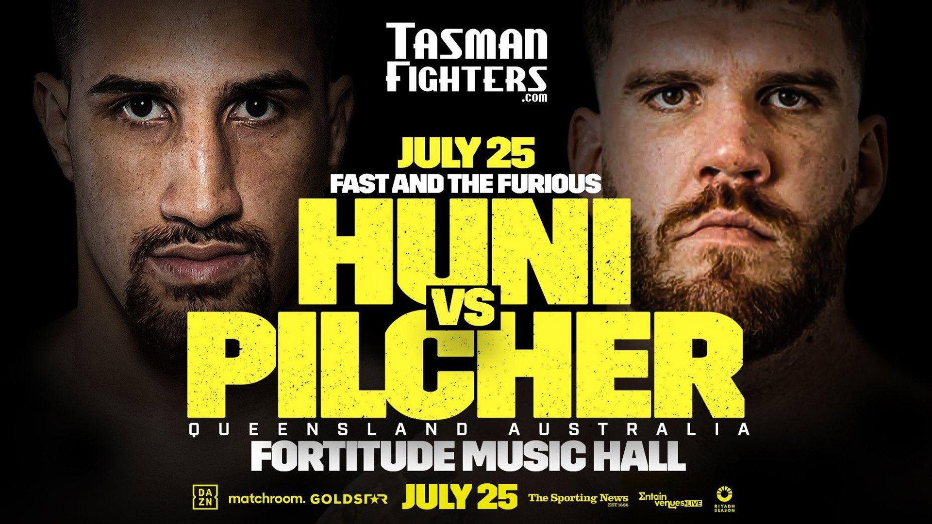 Justis Huni vs. Troy Pilcher 2024 movie scene
