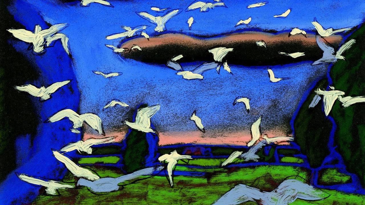 The Young Girl and the Clouds 2001 movie scene
