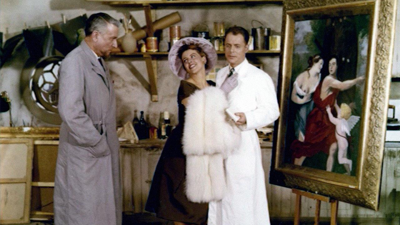 Swinging at the Castle 1959 movie scene