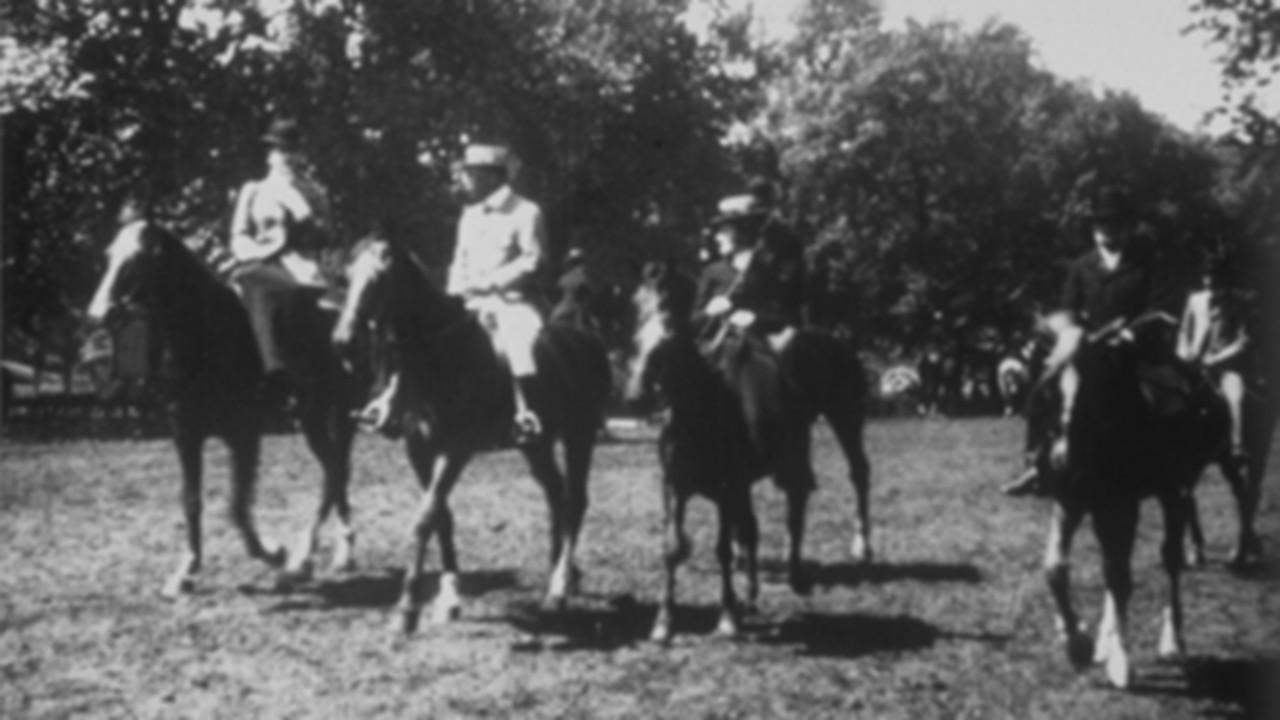 Hyde Park 1896 movie scene