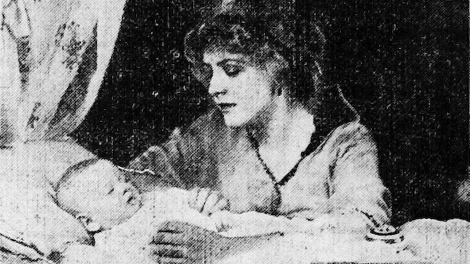 The Unwelcome Mrs. Hatch 1914 movie scene