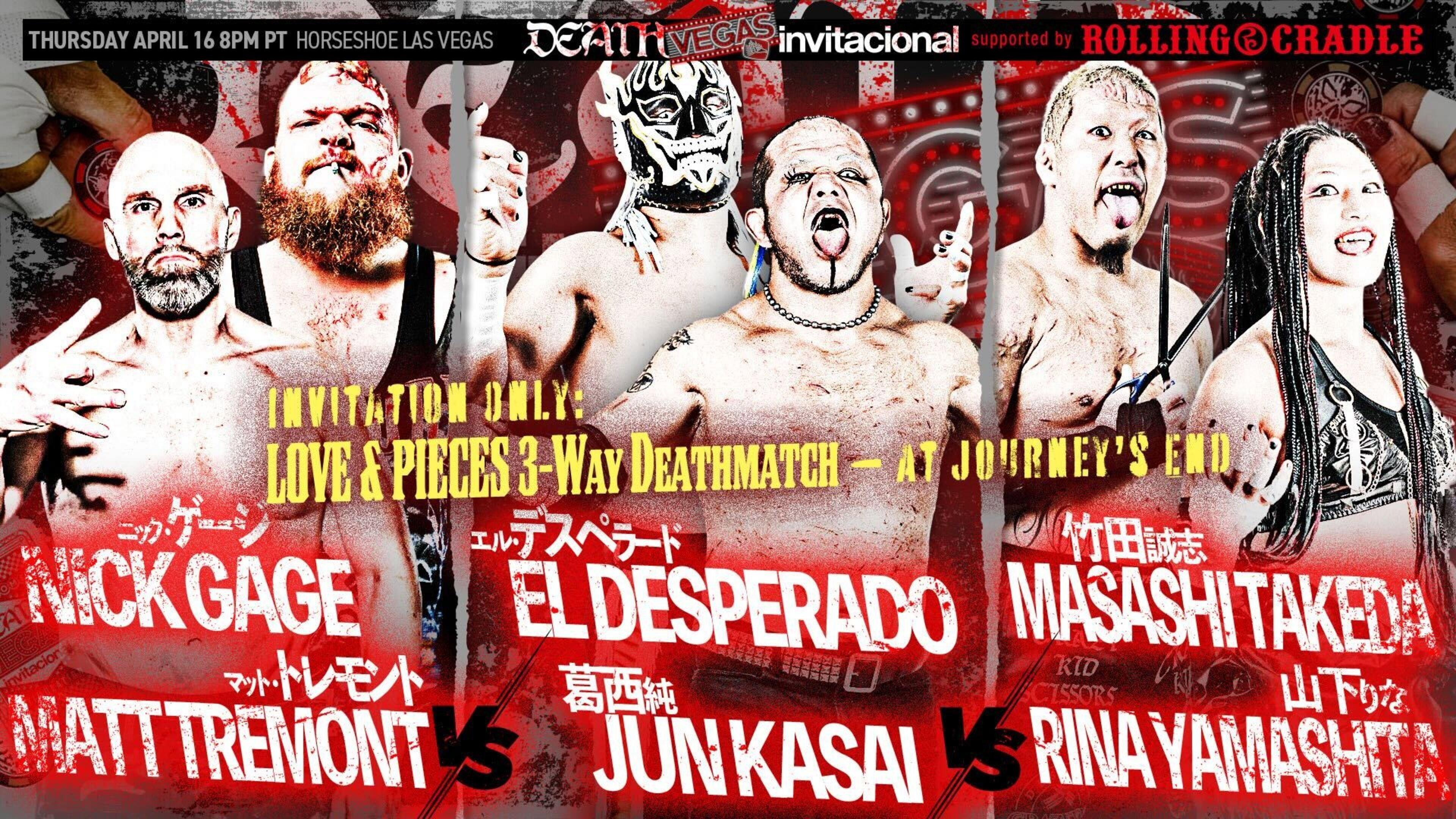 NJPW Death Vegas Invitational 2026 movie scene