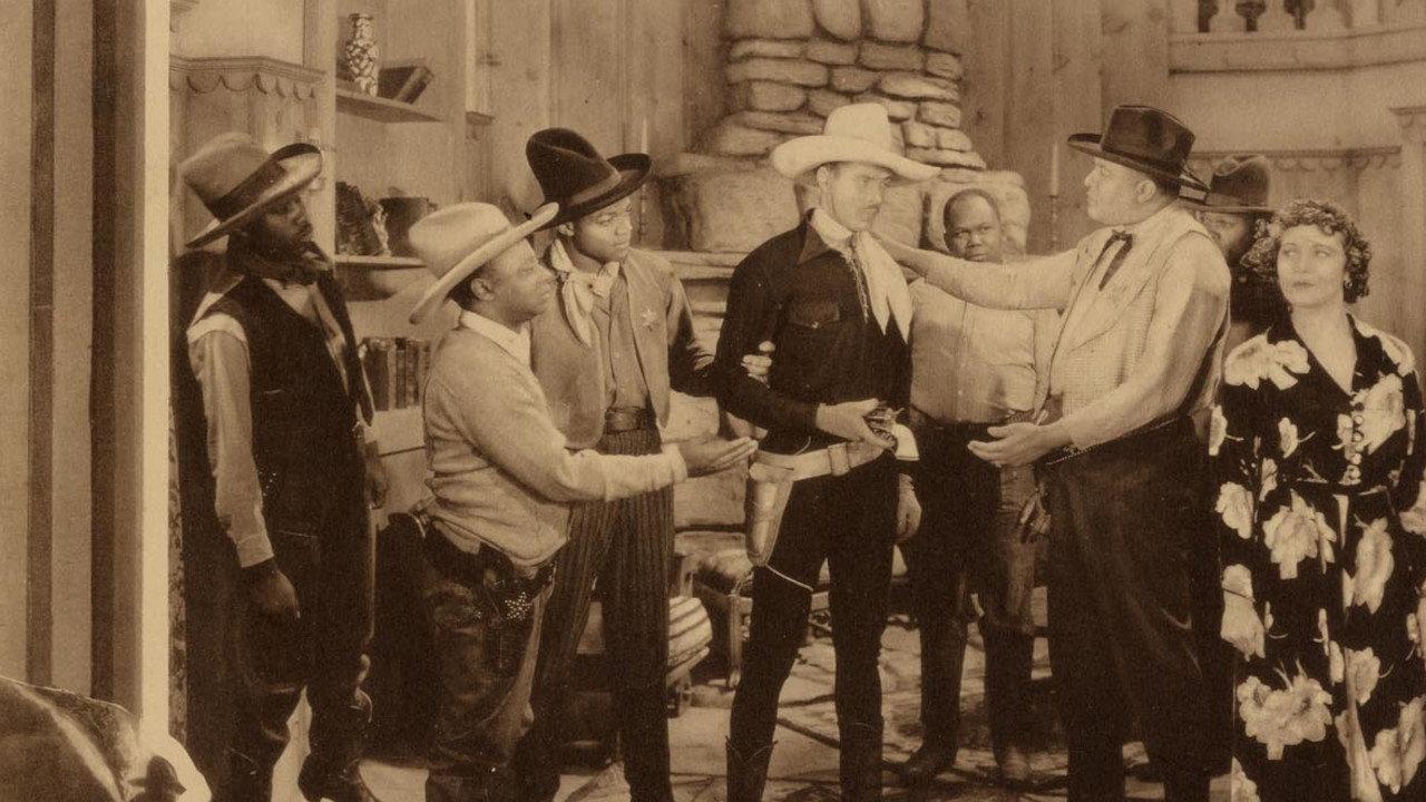 Two-Gun Man from Harlem 1938 movie scene