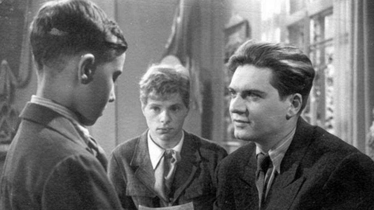 Vasyok Trubachyov and His Comrades 1955 movie scene