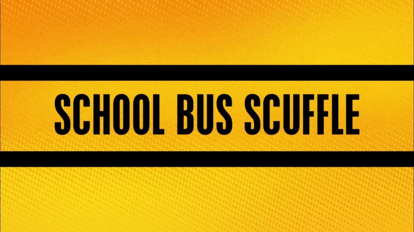 Krypto Saves the Day!: School Bus Scuffle 2025 movie scene