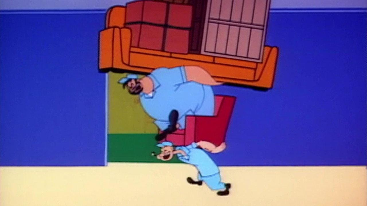 A Haul in One 1956 movie scene