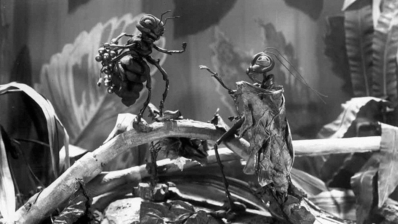 The Grasshopper and the Ant 1913 movie scene
