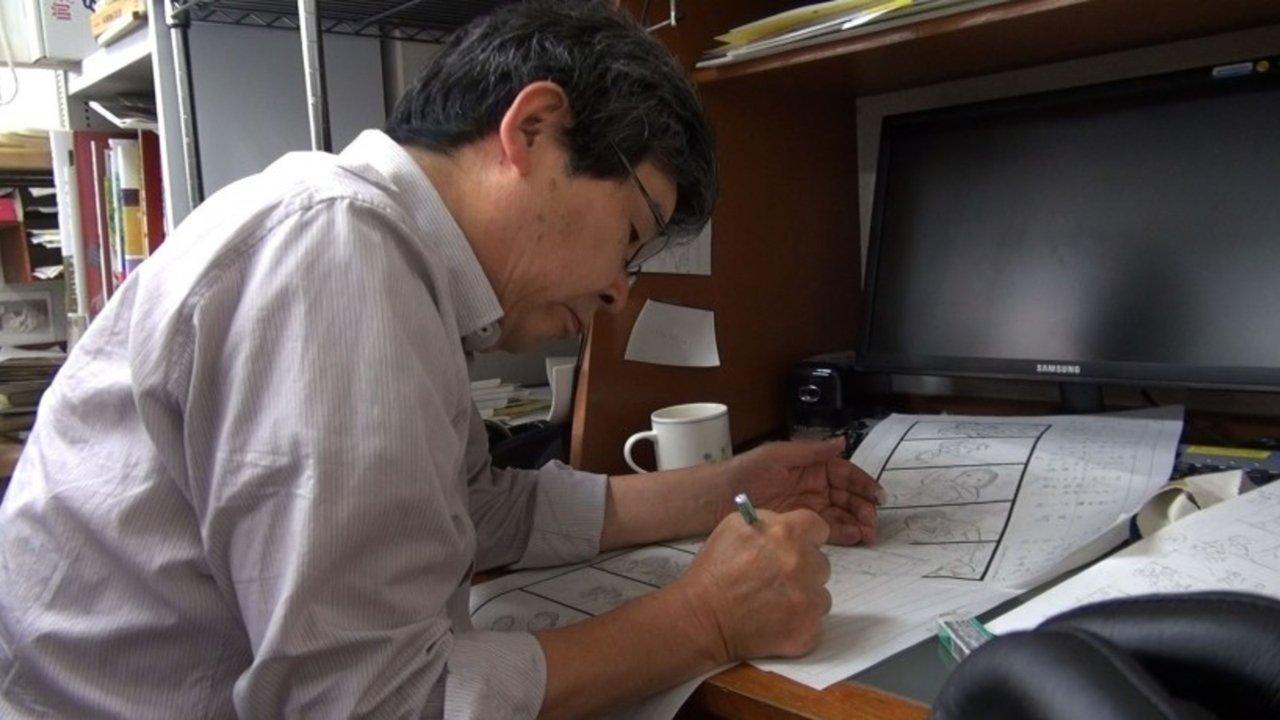 Isao Takahata and His Tale of The Princess Kaguya 2014 movie scene