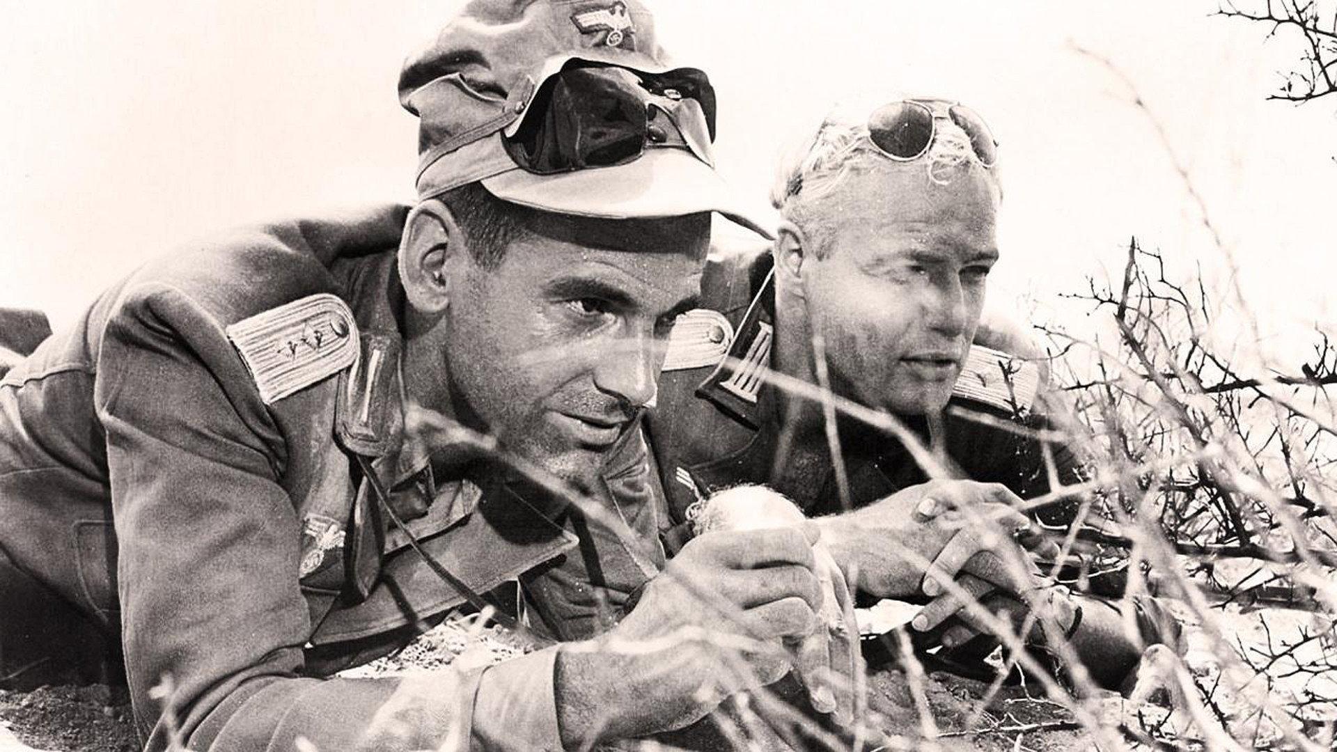 The Young Lions 1958 movie scene
