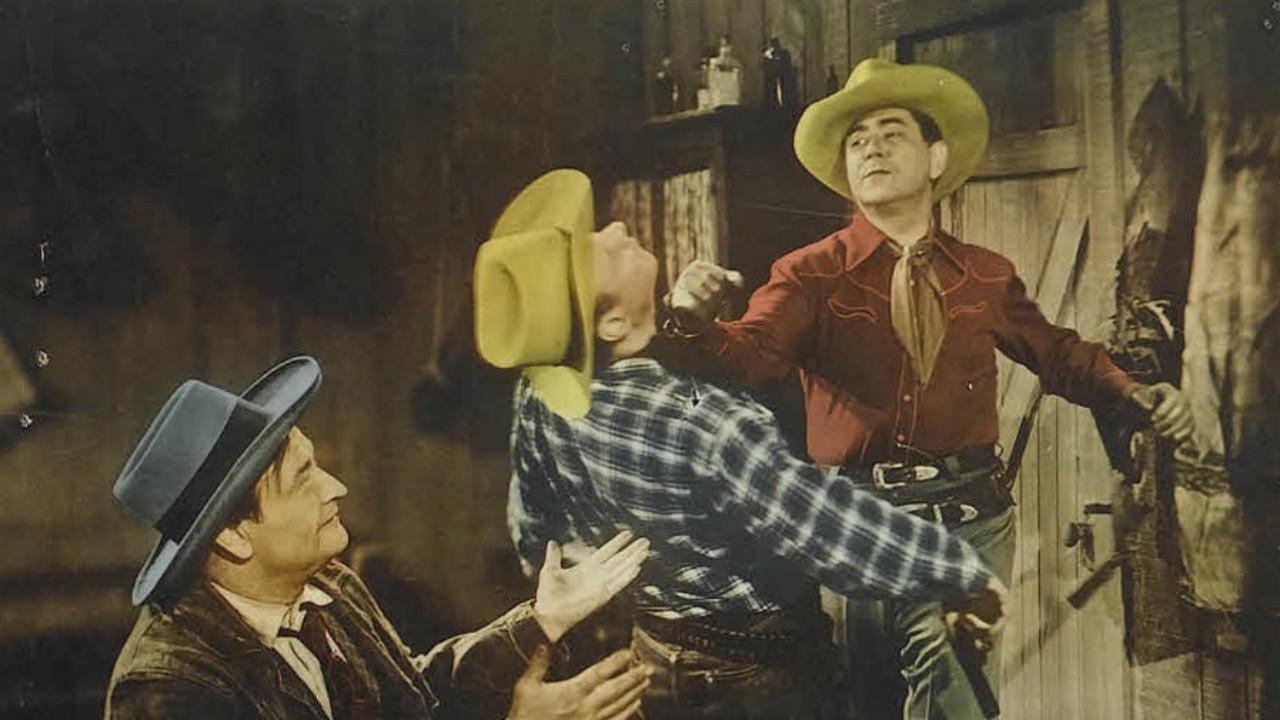 Trails End 1949 movie scene