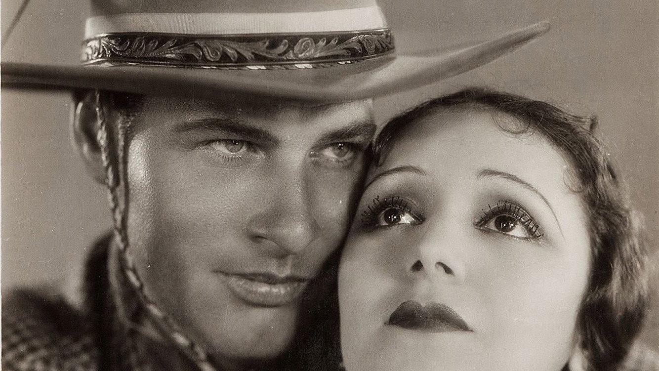 The Santa Fe Trail 1930 movie scene