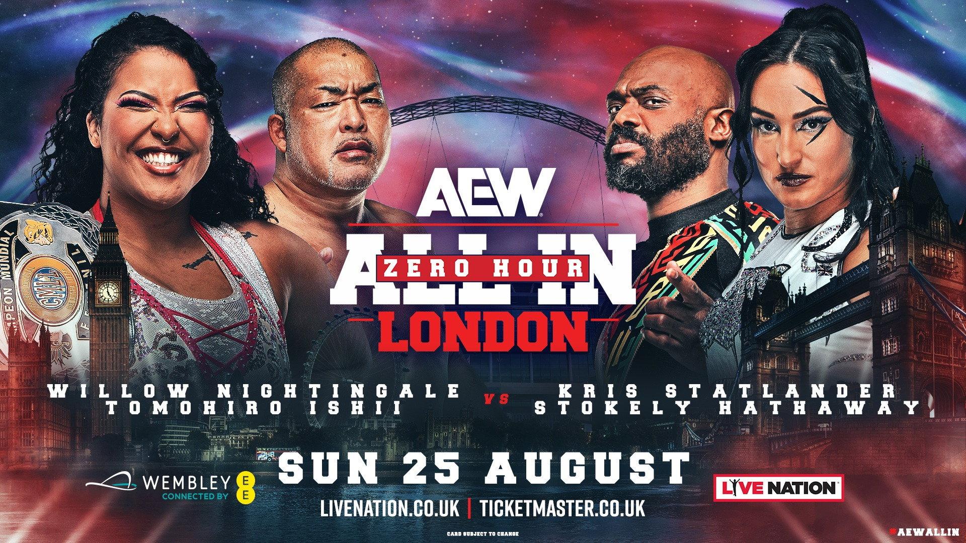 AEW All In 2024: London - Zero Hour 2024 movie scene