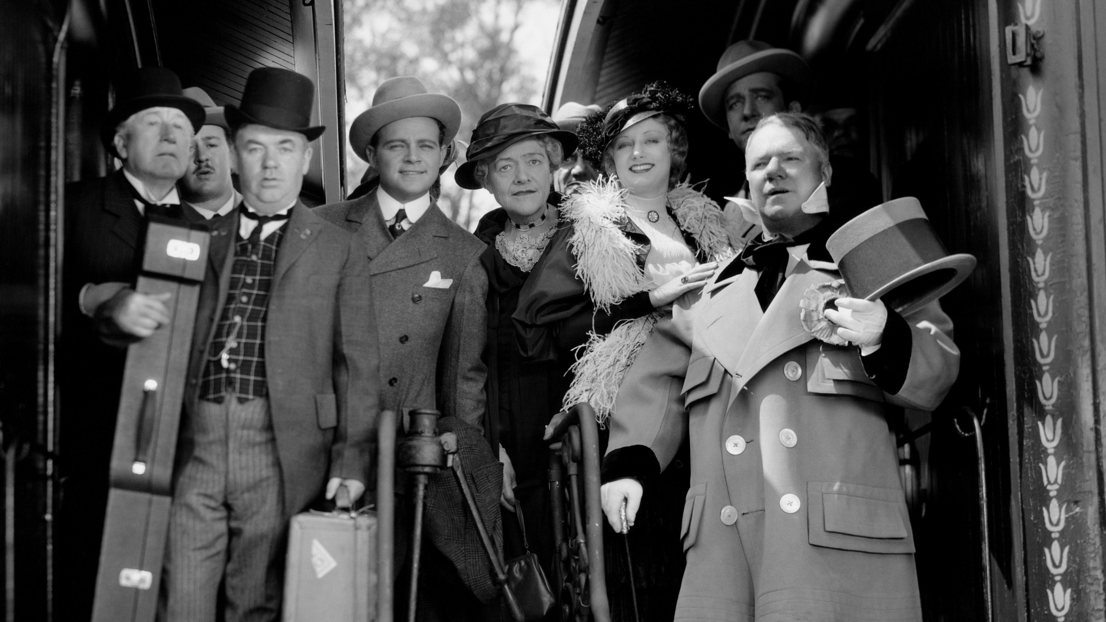 The Old-Fashioned Way 1934 movie scene