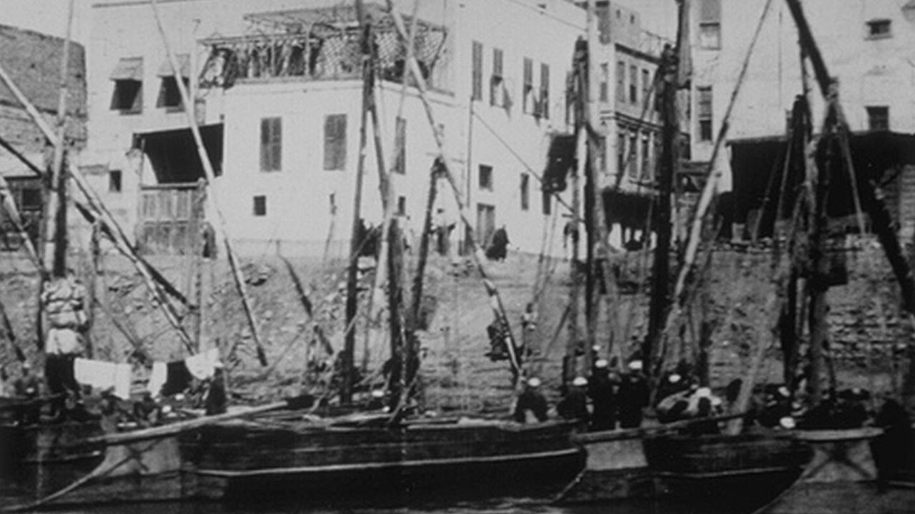 Panorama des rives du Nil, [III] 1897 movie scene