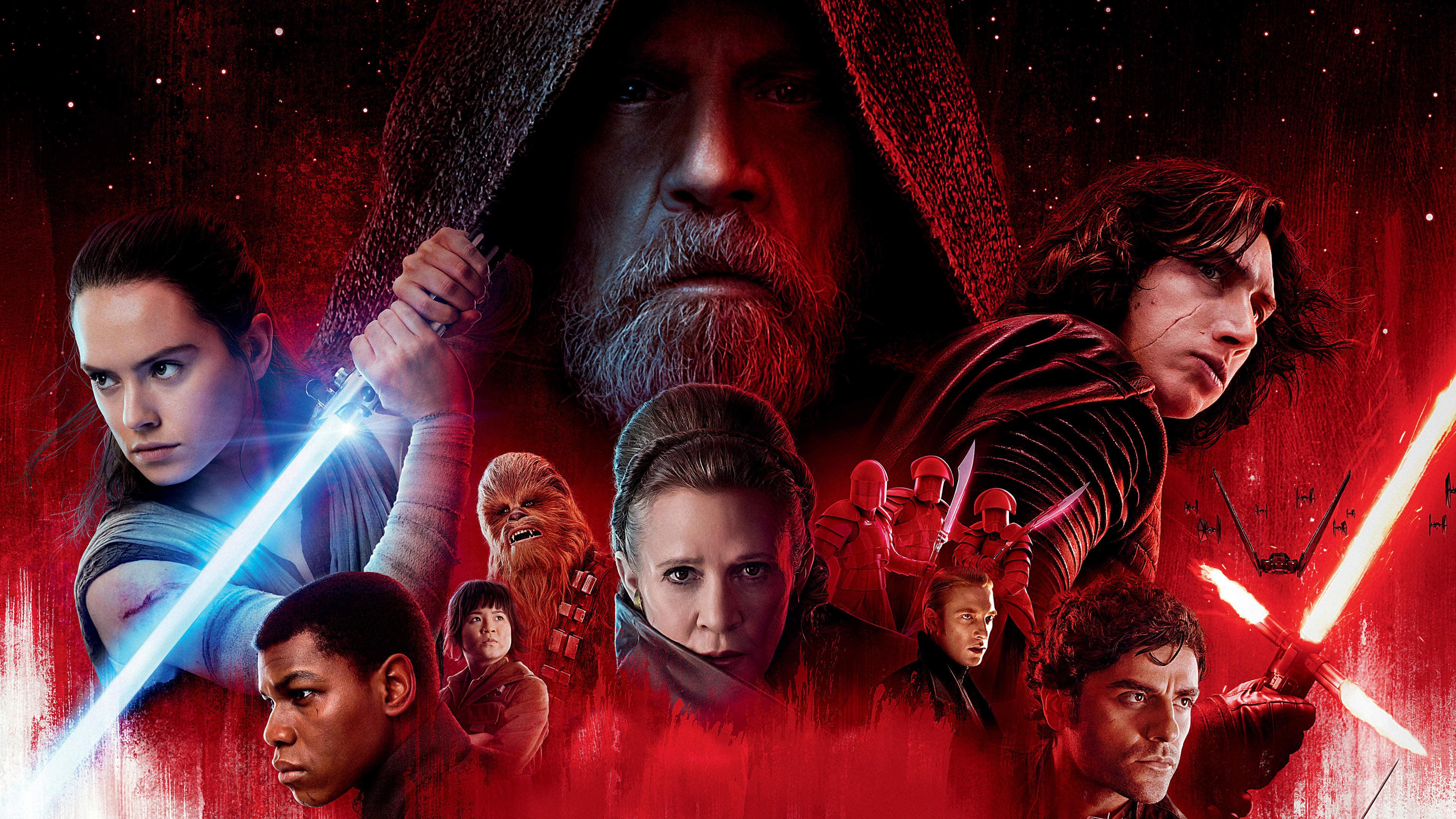 Star Wars: The Last Jedi 2017 movie scene