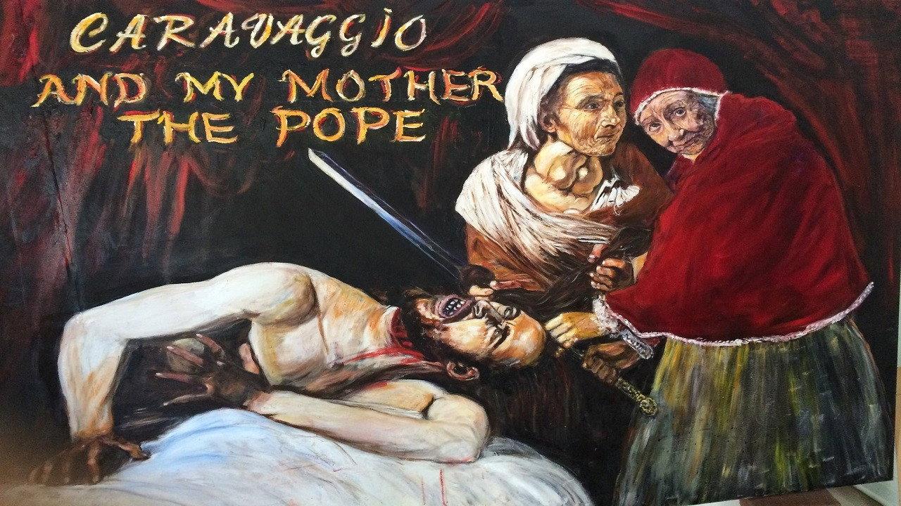 Caravaggio and My Mother the Pope 2017 movie scene