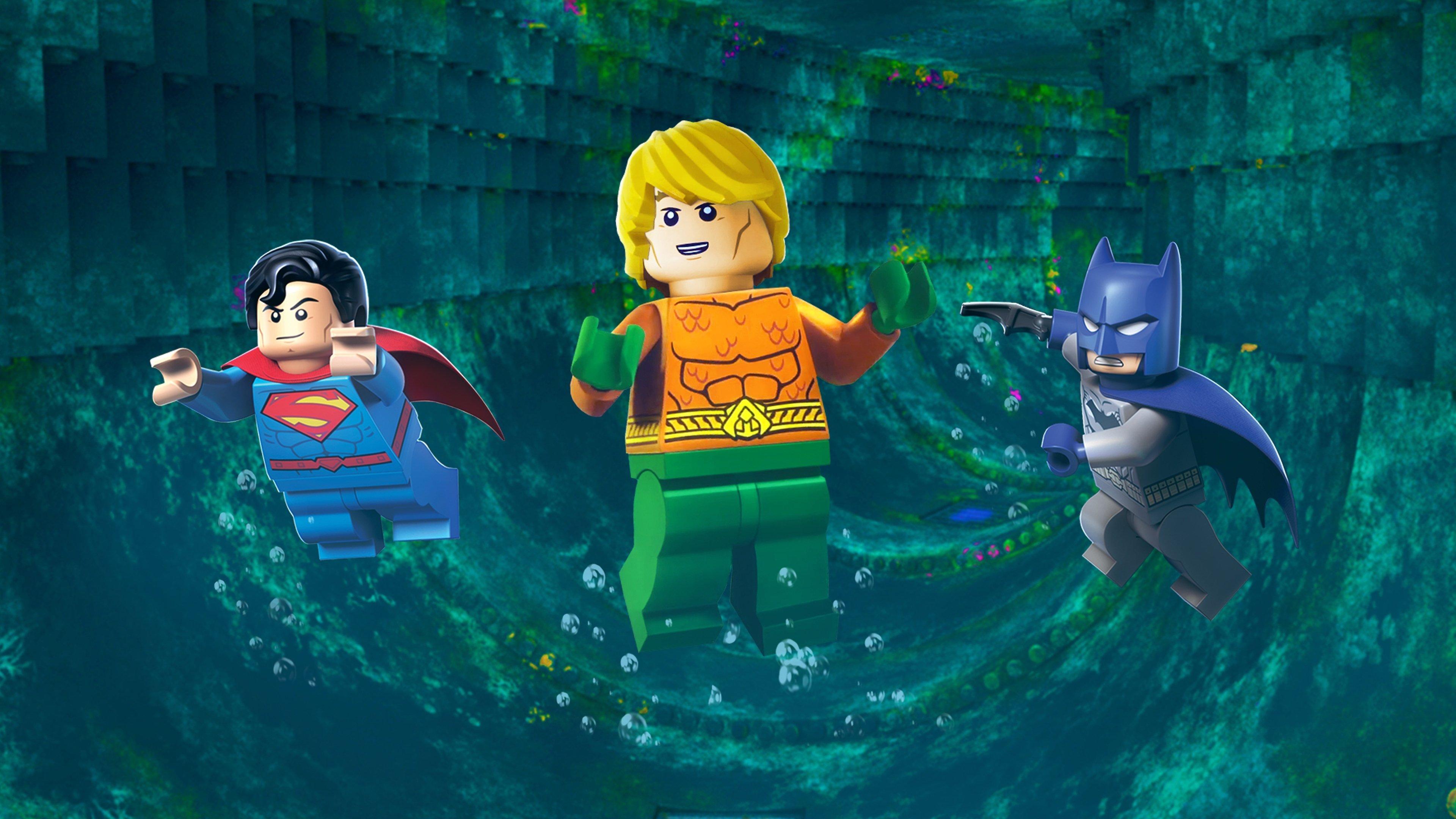 LEGO DC Comics Super Heroes: Aquaman - Rage of Atlantis 2018 movie scene