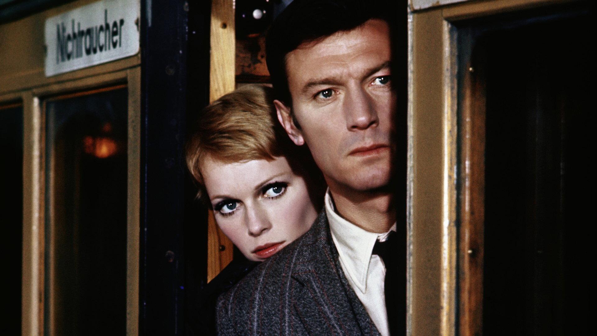 A Dandy in Aspic 1968 movie scene