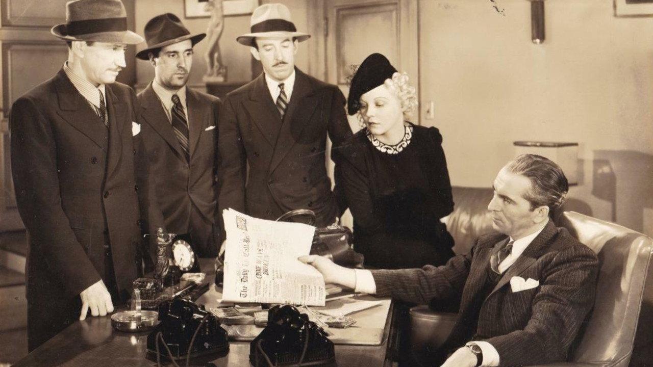 The Rookie Cop 1939 movie scene