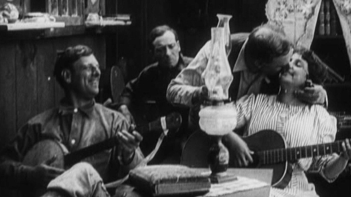 Broncho Billy's Narrow Escape 1912 movie scene
