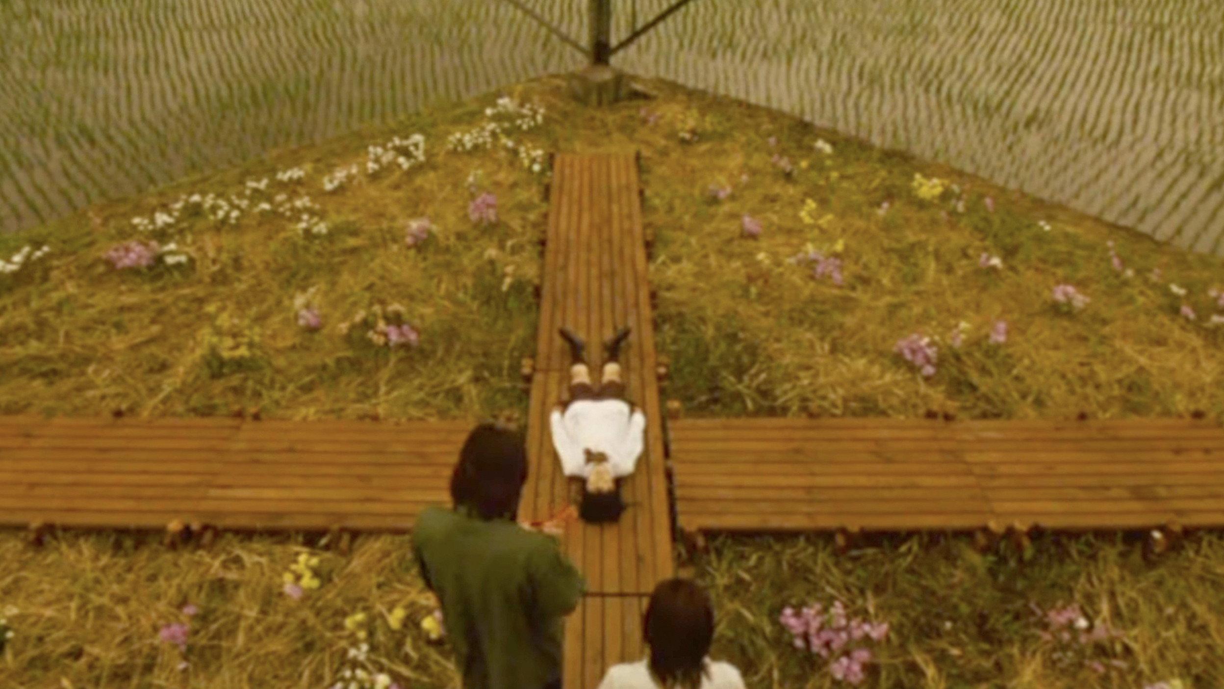 The Man Behind the Scissors 2005 movie scene