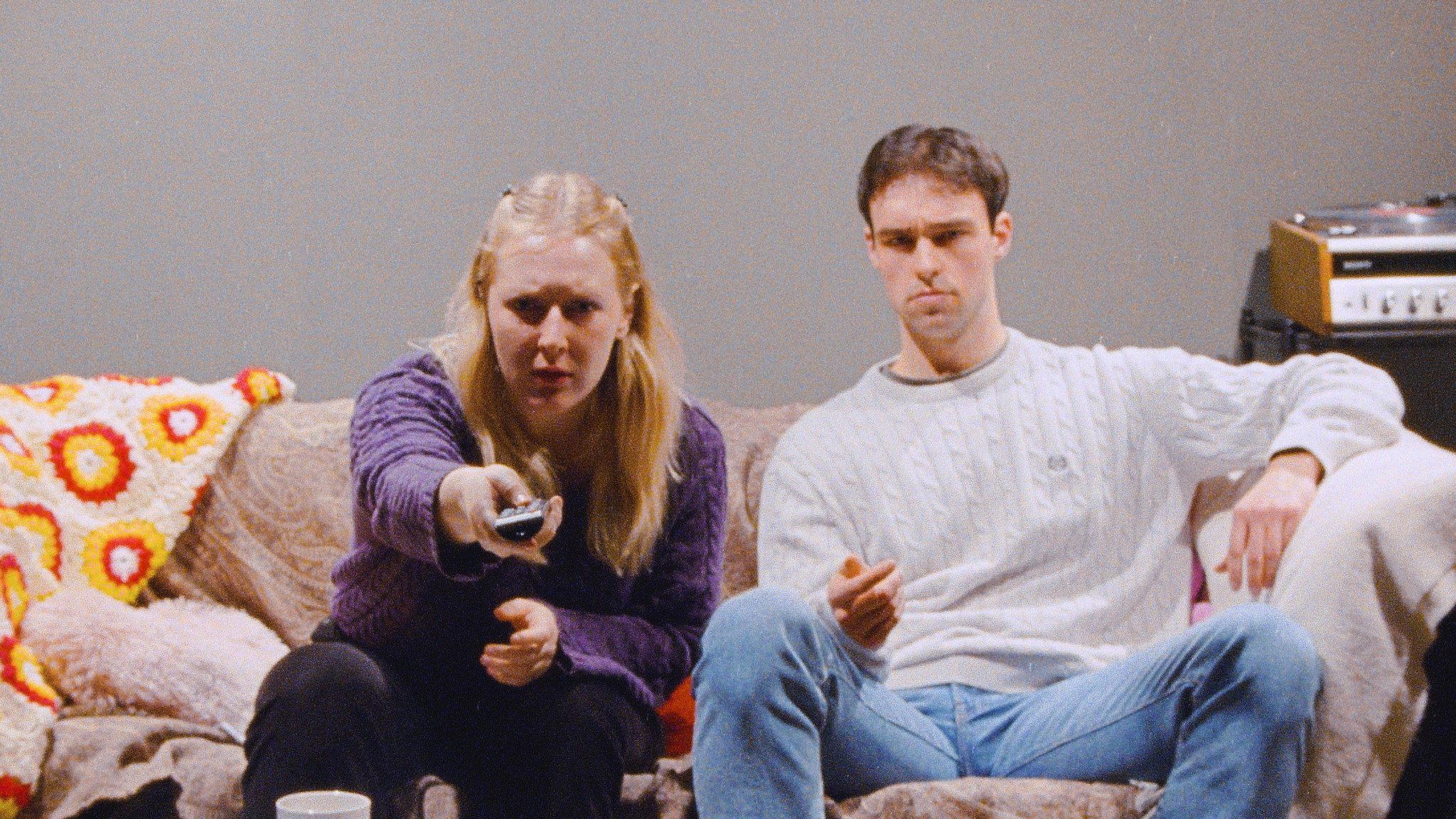Andy & Lucy Watch TV 2023 movie scene