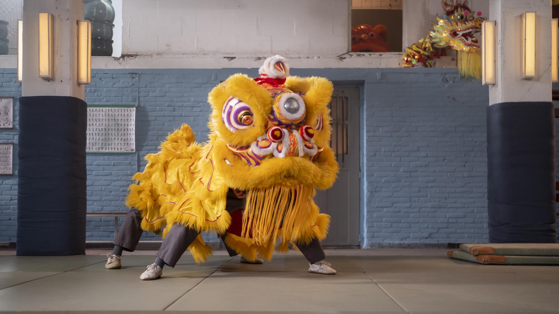 Kung Fu Lion 2023 movie scene