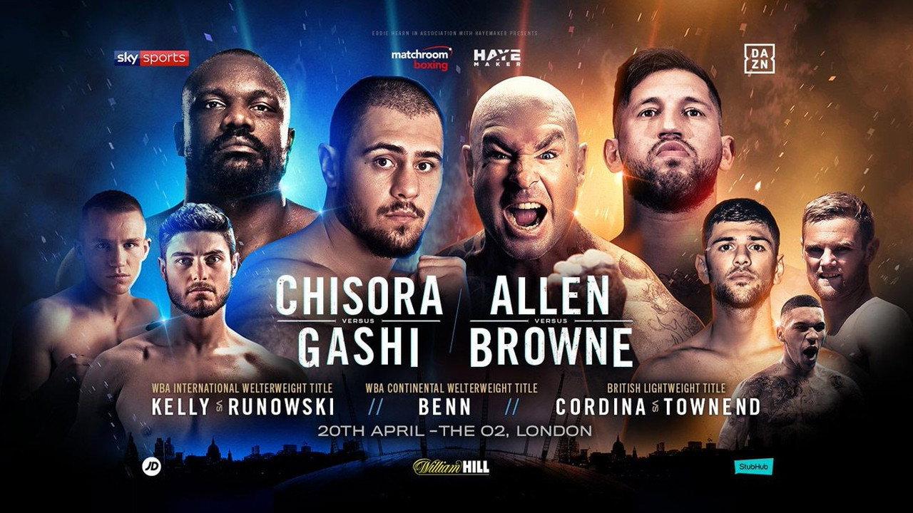 Derek Chisora vs. Senad Gashi 2019 movie scene