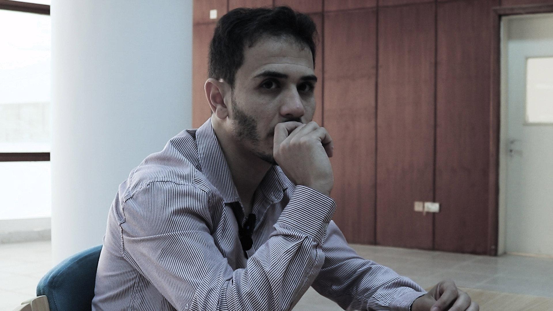 A Palestinian Teacher 2024 movie scene
