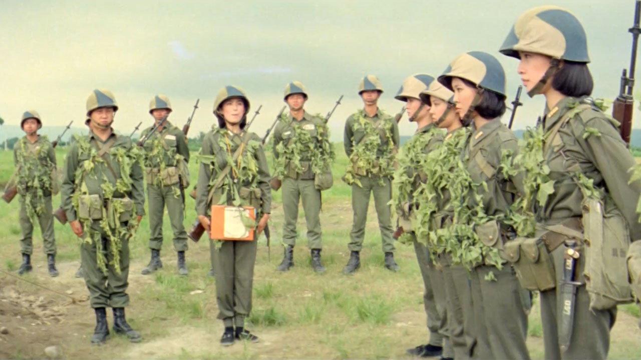 The Women Soldiers 1981 movie scene