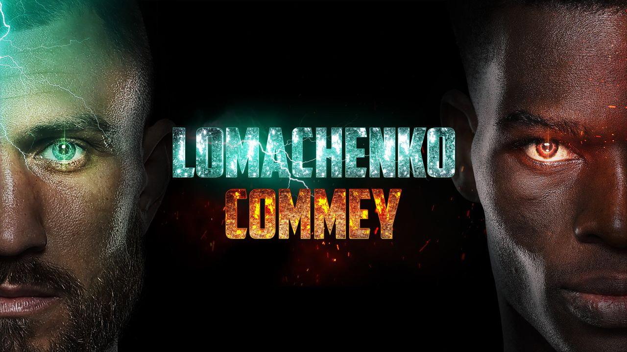 Vasyl Lomachenko vs. Richard Commey 2021 movie scene