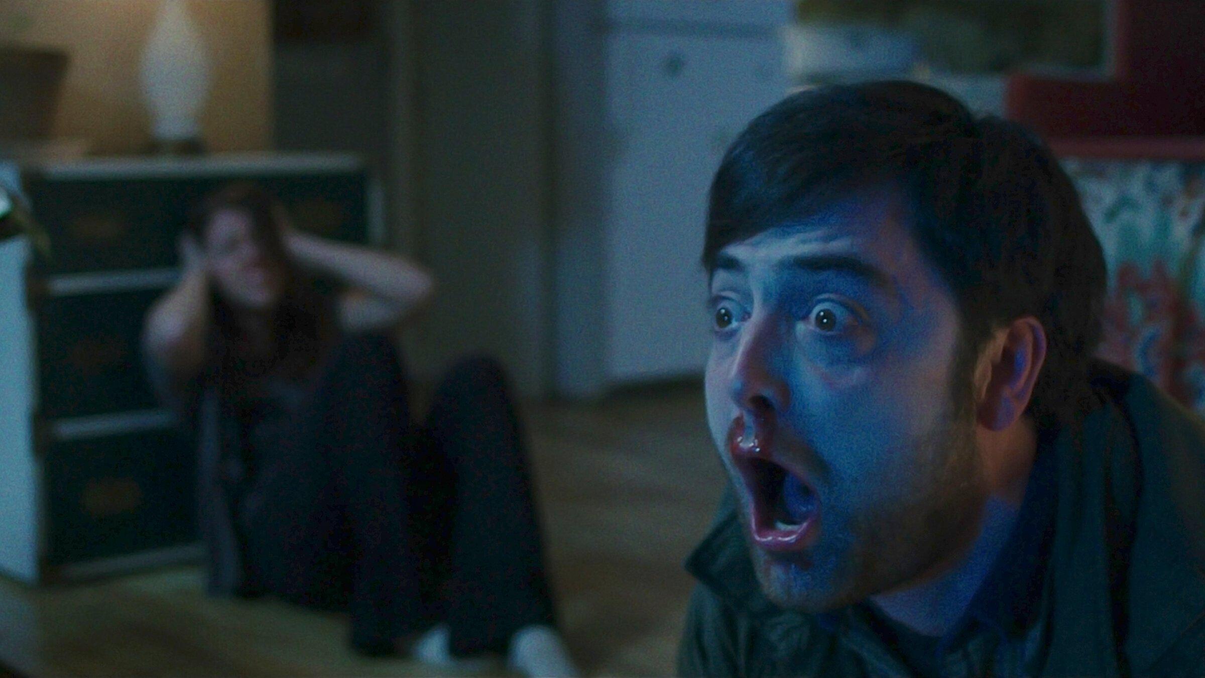Almost Human 2014 movie scene