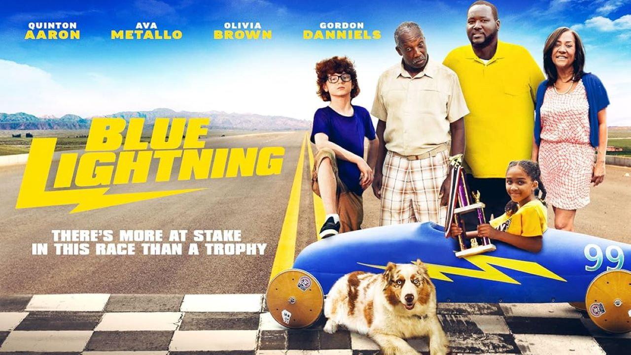 Blue Lightning 2023 movie scene