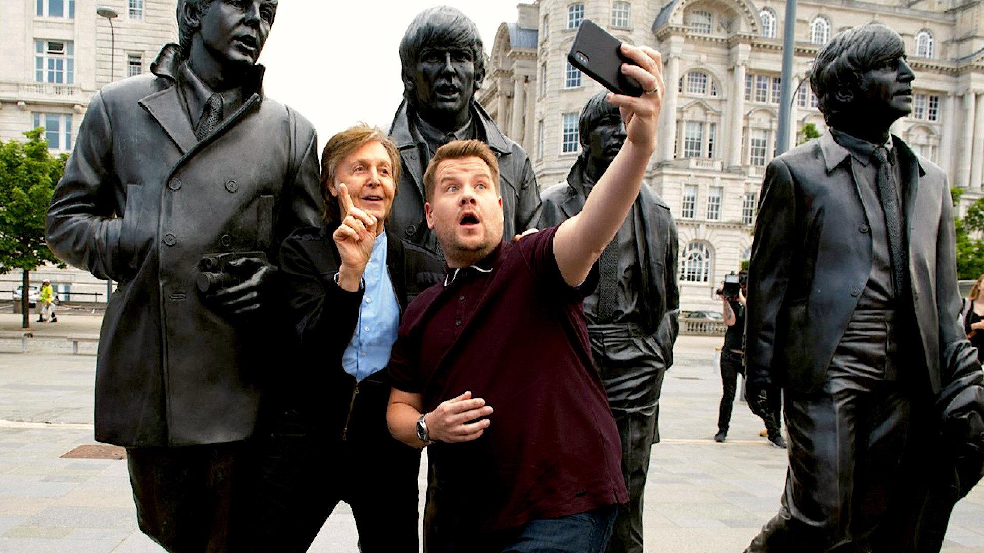 Carpool Karaoke: When Corden Met McCartney Live From Liverpool 2018 movie scene