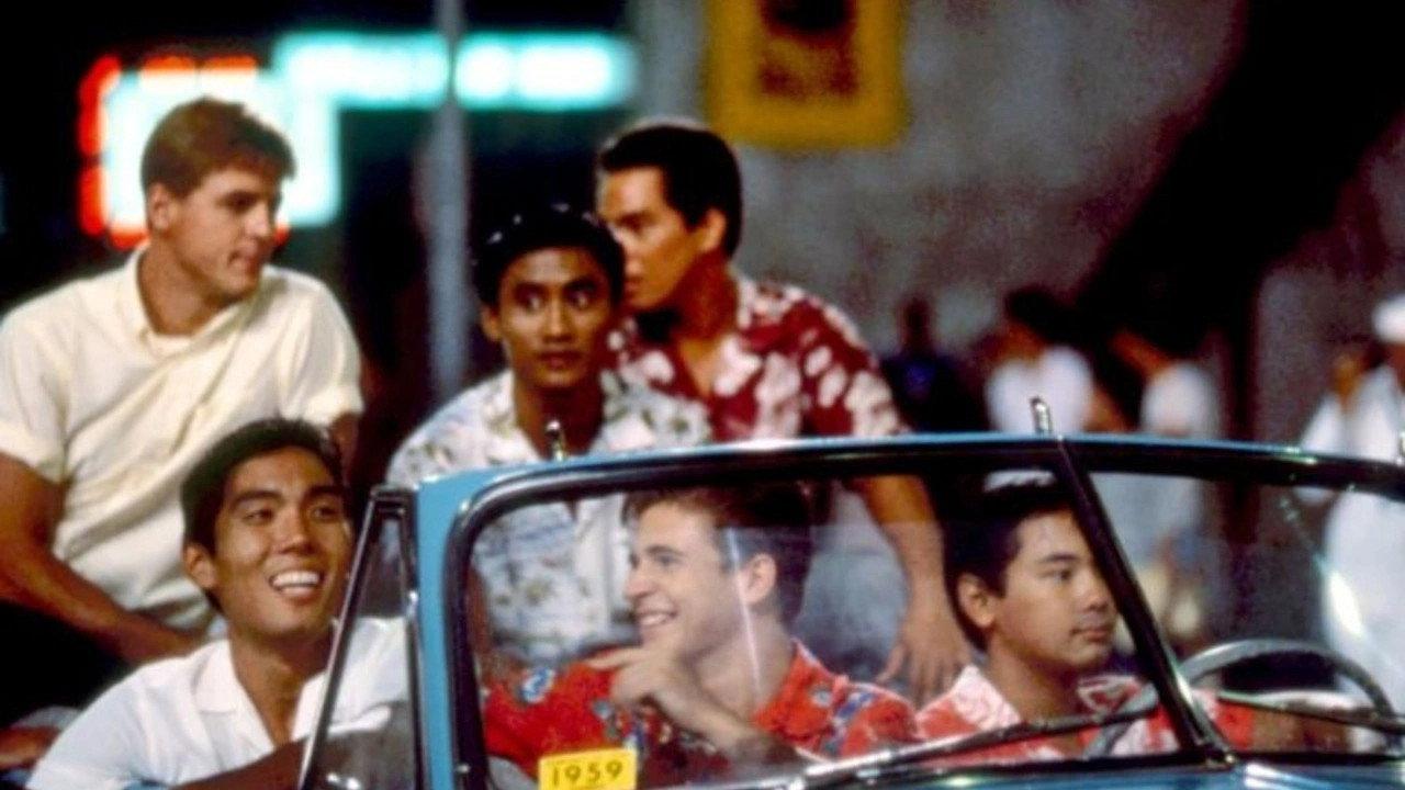 Aloha Summer 1988 movie scene