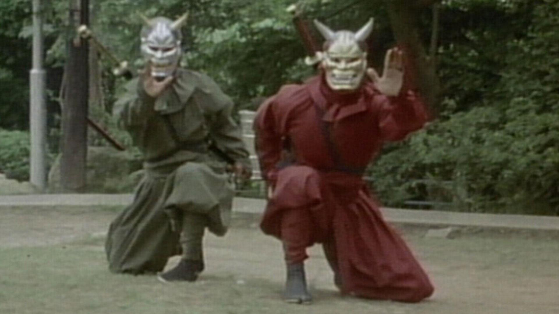 Ninja Death 1 1987 movie scene