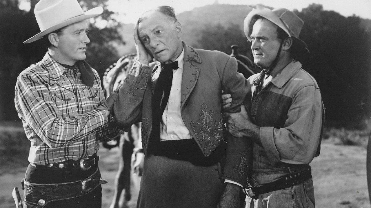 Silver Trails 1948 movie scene