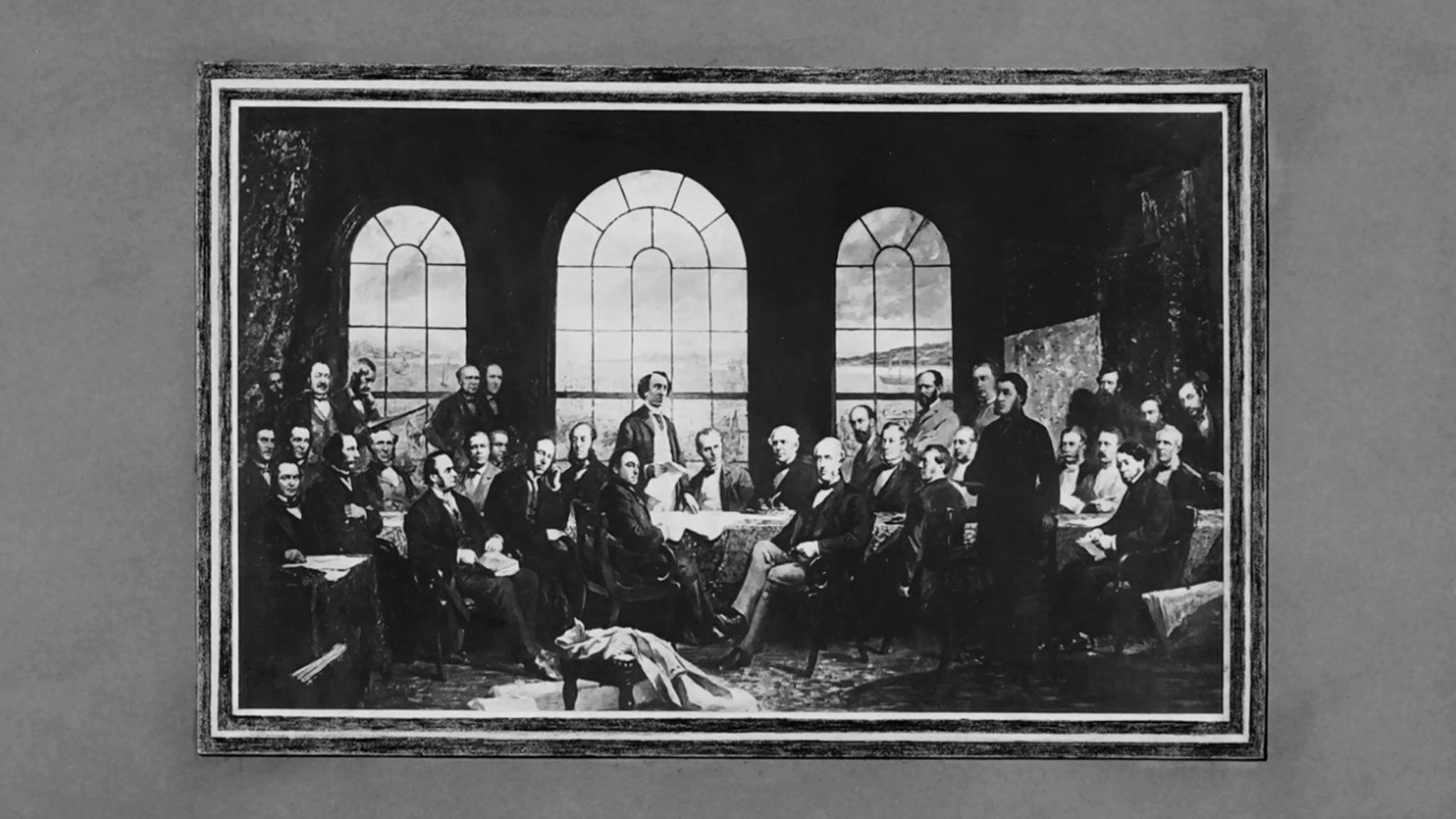 The Triumphant Union and the Canadian Confederation (1863-1867) 1969 movie scene