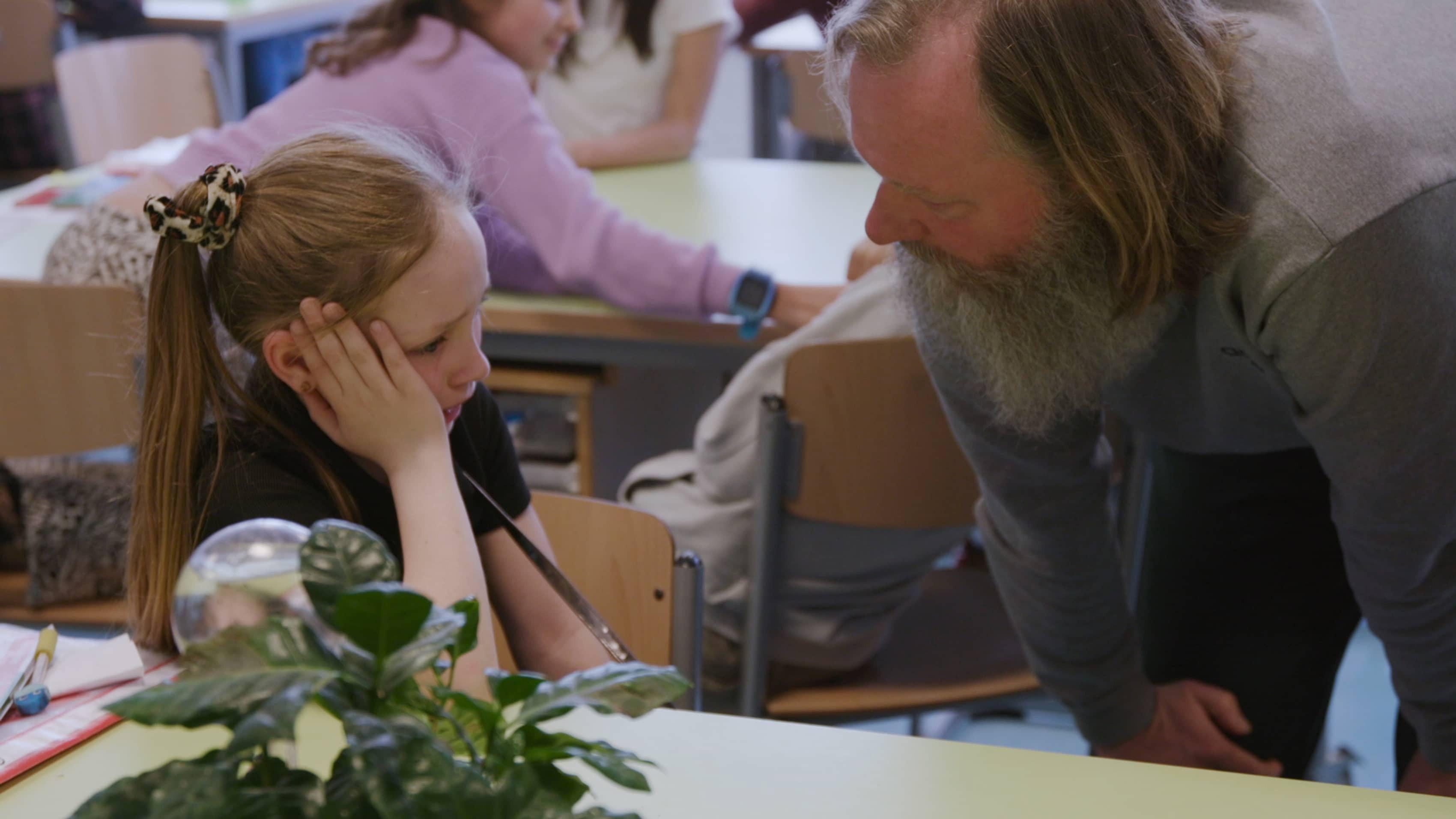 Zijwaarts de klas in 2023 movie scene