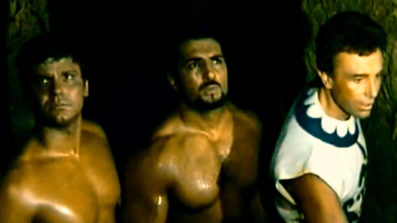 The Invincible Maciste Brothers 1964 movie scene