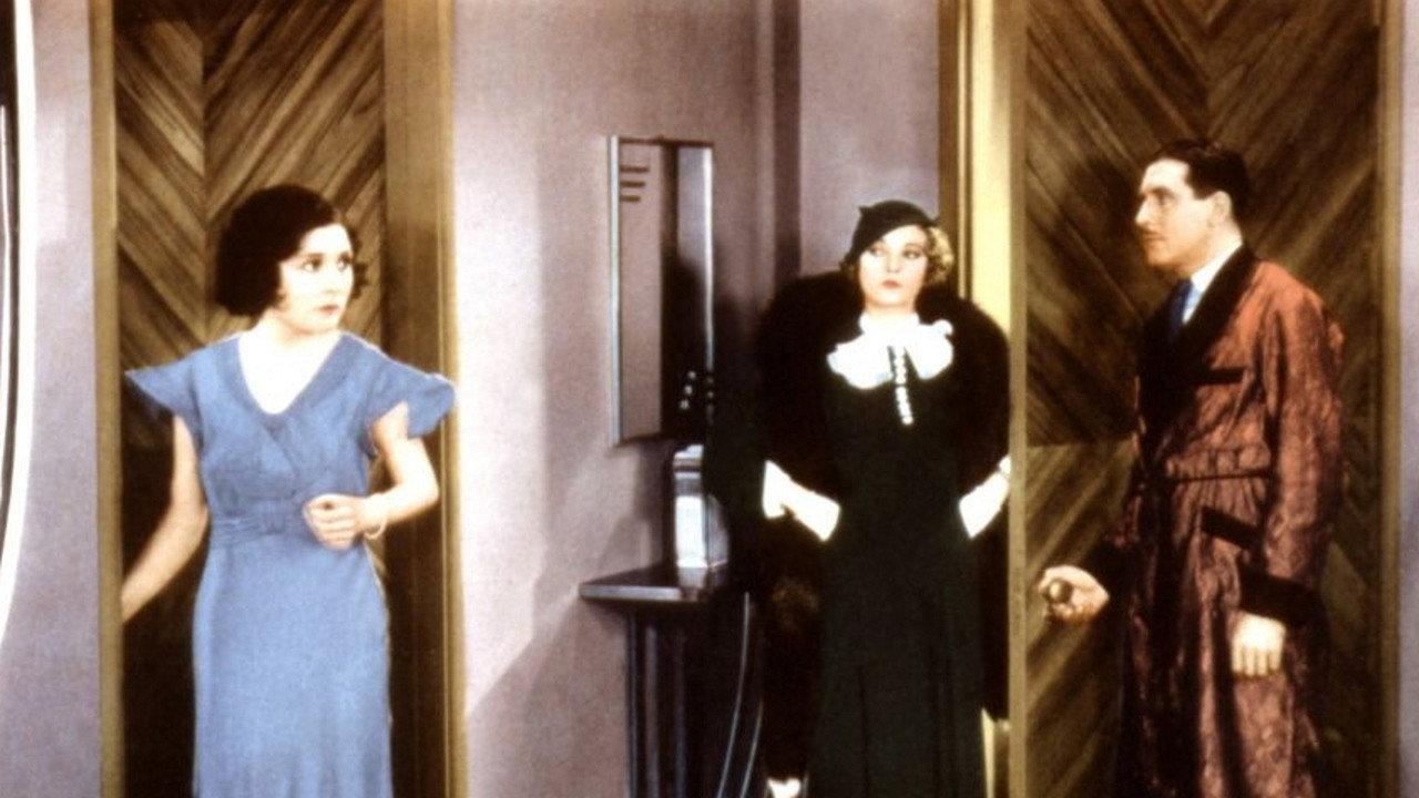 Curtain at Eight 1933 movie scene
