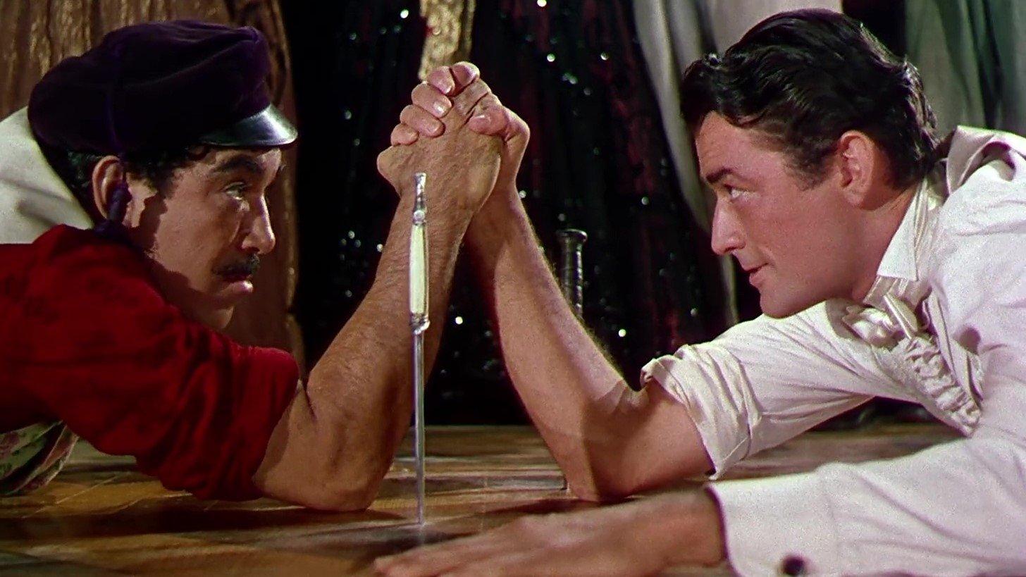 The World in His Arms 1952 movie scene