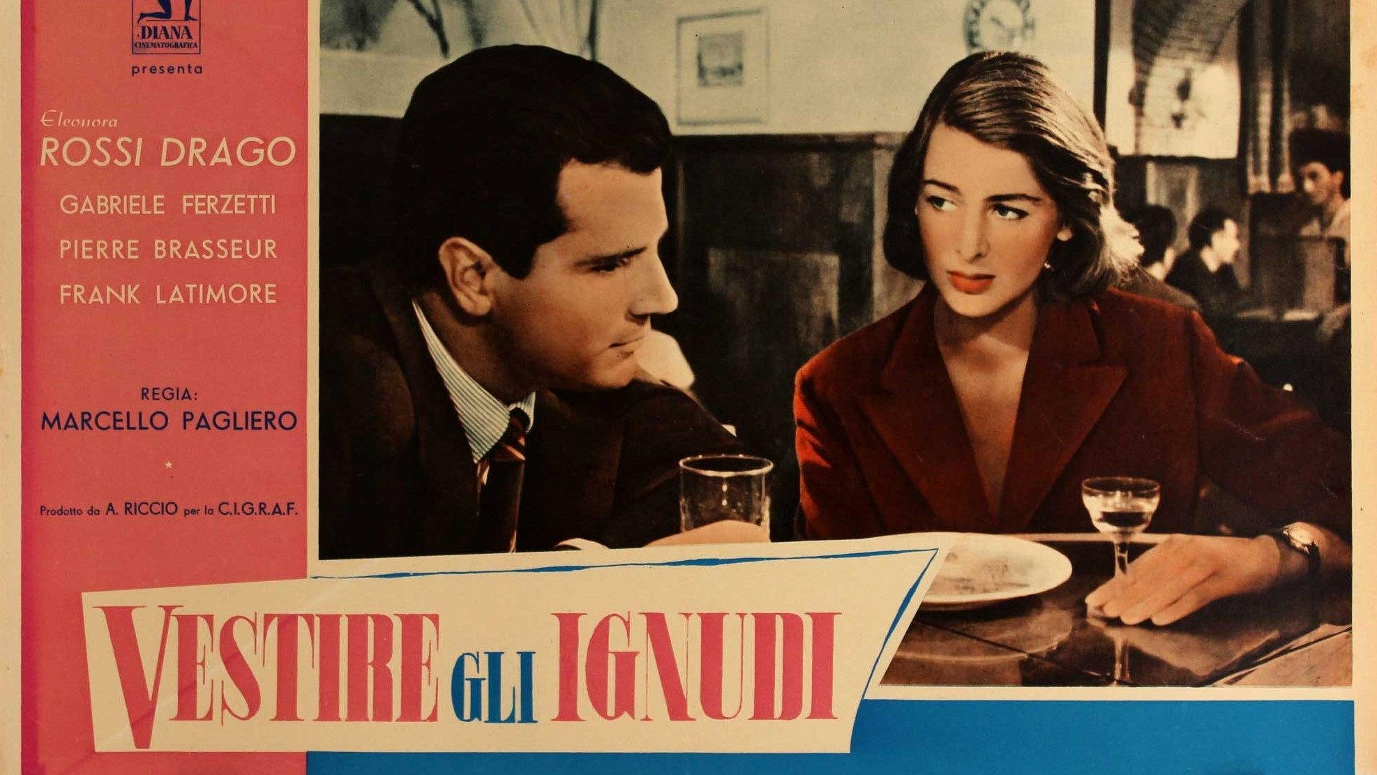 Clothing the Naked 1954 movie scene