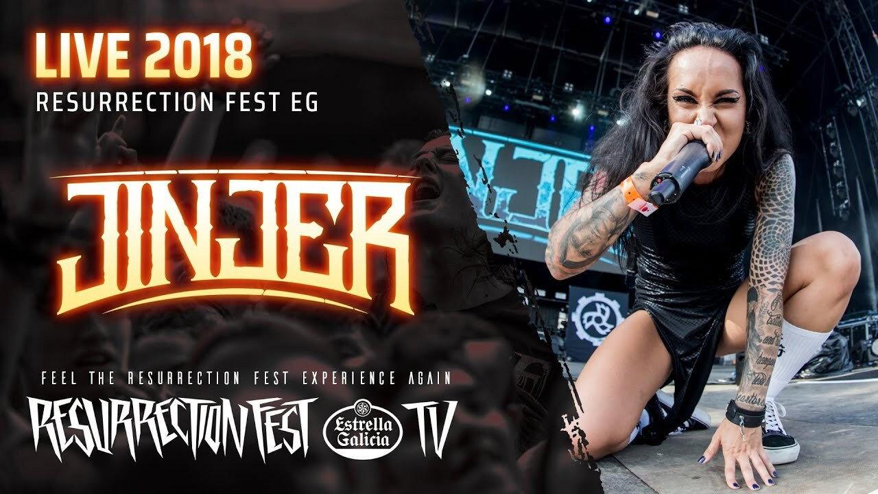Jinjer - Live at Resurrection Fest EG 2018 2019 movie scene