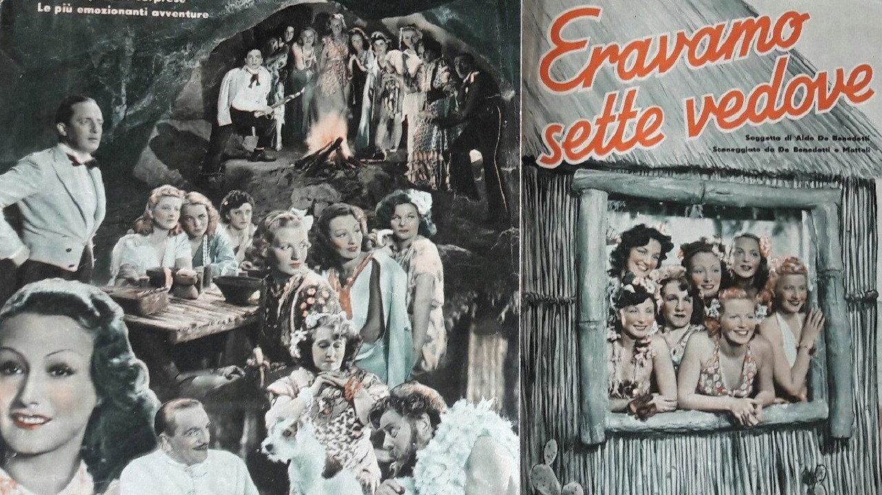 Eravamo sette vedove 1939 movie scene