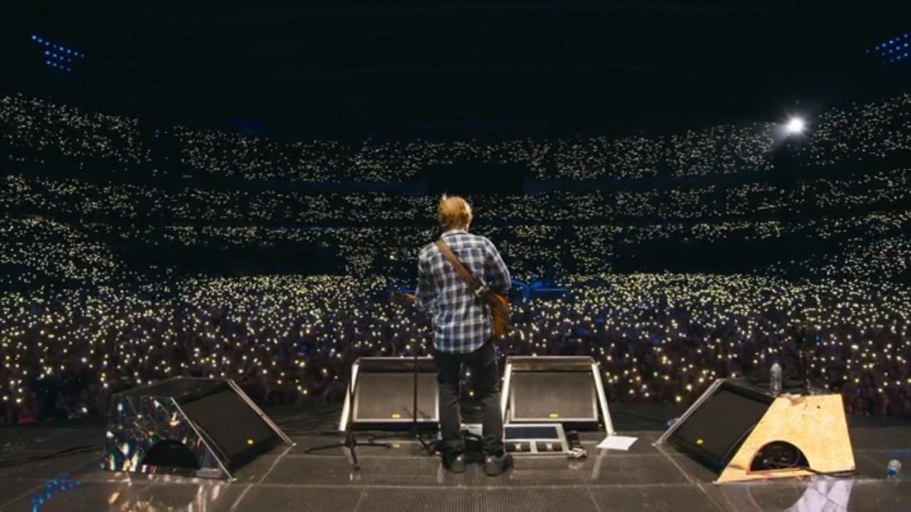 Ed Sheeran: Jumpers for Goalposts 2015 movie scene