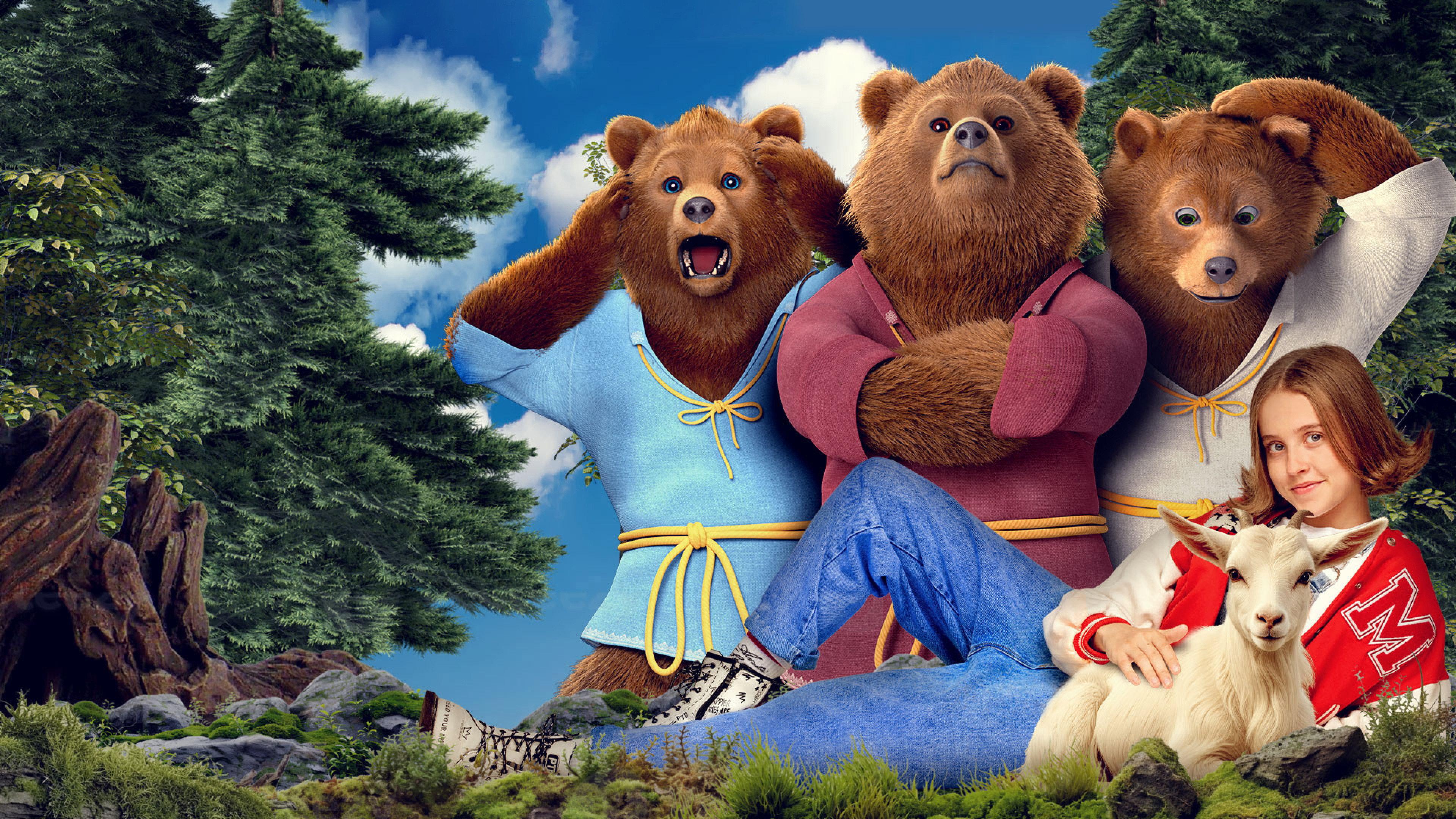Masha and the Bears 2025 movie scene