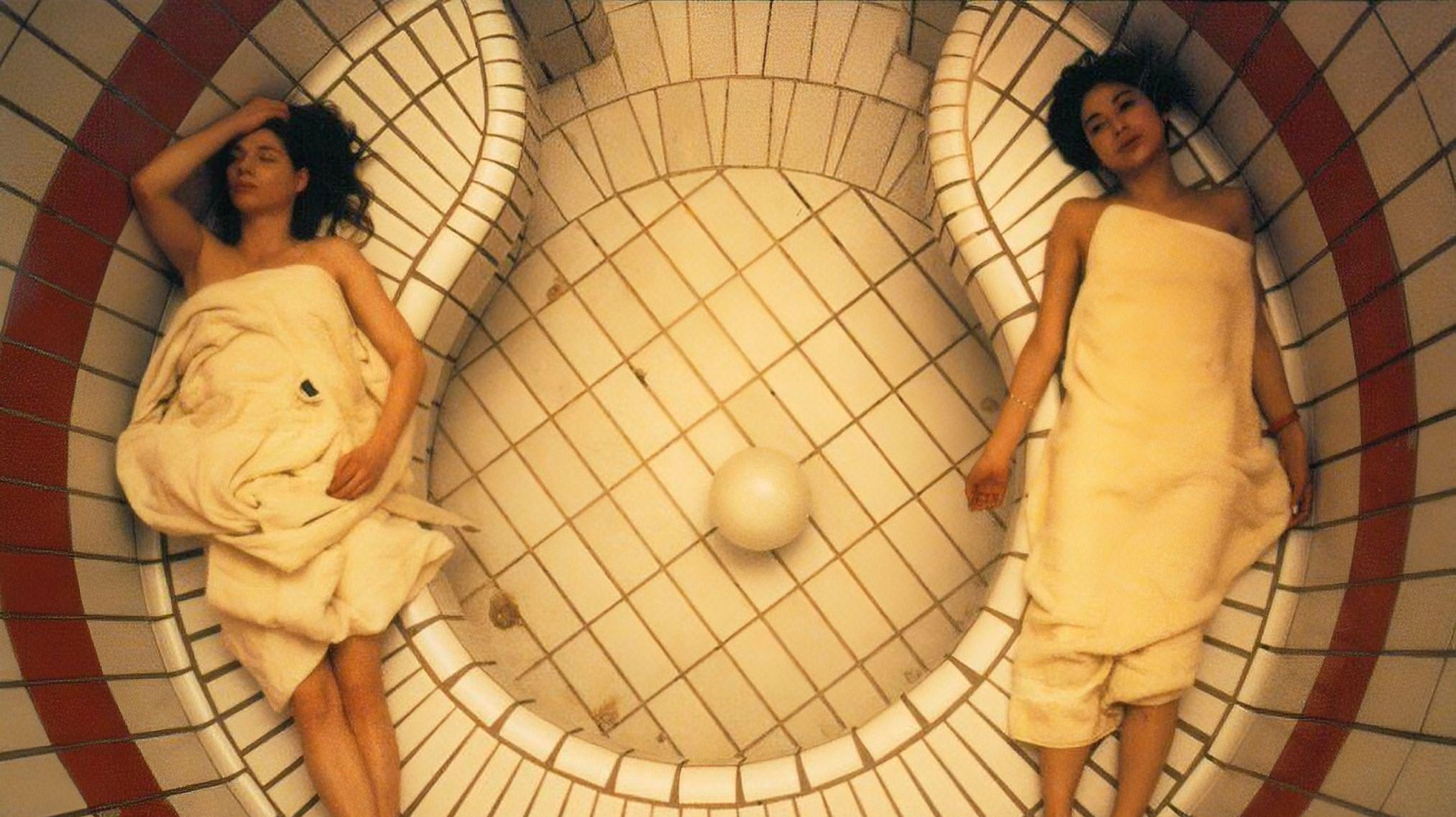 The Girl Who Picks Flowers and the Girl Who Kills Insects 2000 movie scene