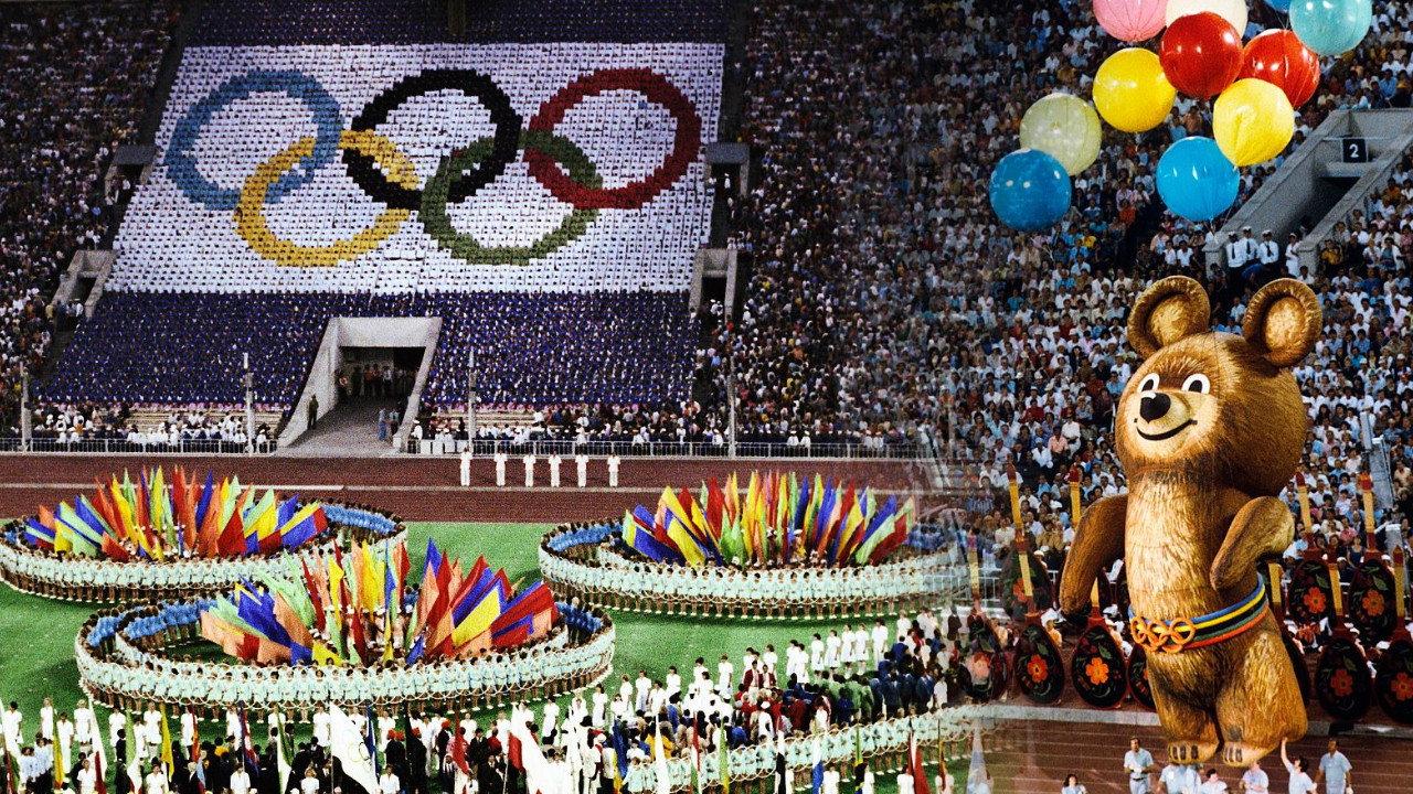 Olympics-80. Opening and Closing 1980 movie scene
